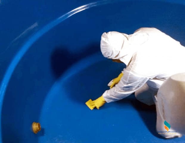 Limpeza de caixa d’água no Taboão da Serra